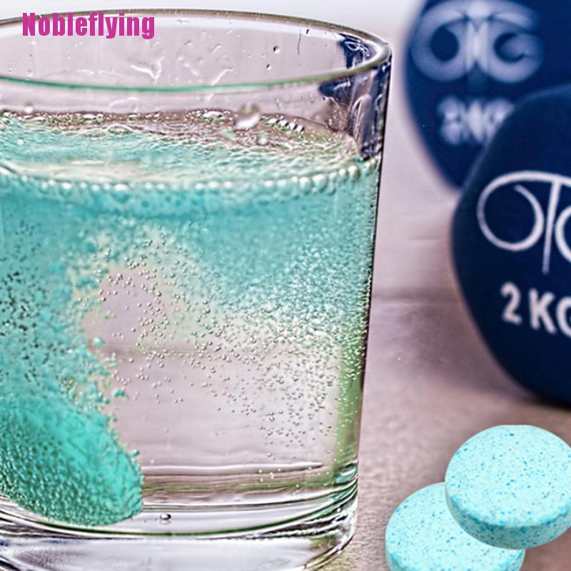 Set 10 Viên Sủi Vệ Sinh Kính Chắn Gió Xe Hơi