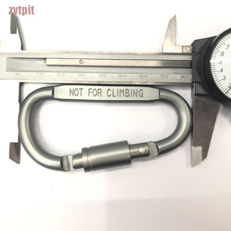 Móc Khóa Hình Chữ D Bằng Hợp Kim Nhôm Tiện Dụng