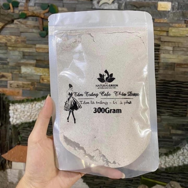 Combo 1goi ủ trắng Cafe thảo dược ( body cả mặt)