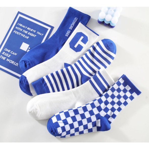 Vớ Tất chữ C cao cổ Nam Nữ phong cách thể thao, trẻ trung, năng động.