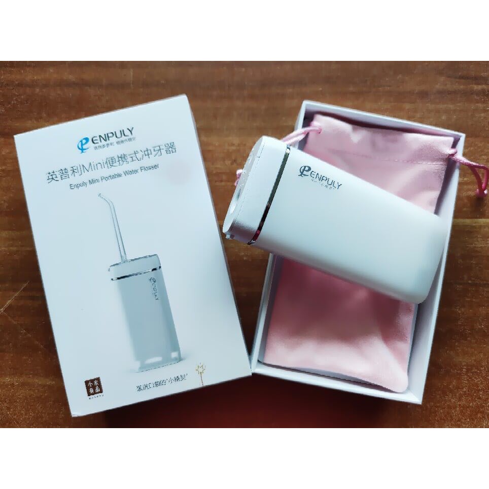 ✅[2020] Máy tăm nước mini Xiaomi Enpuly, dung tích 130 ml, pin 1100 Mah, nhỏ gọn di động