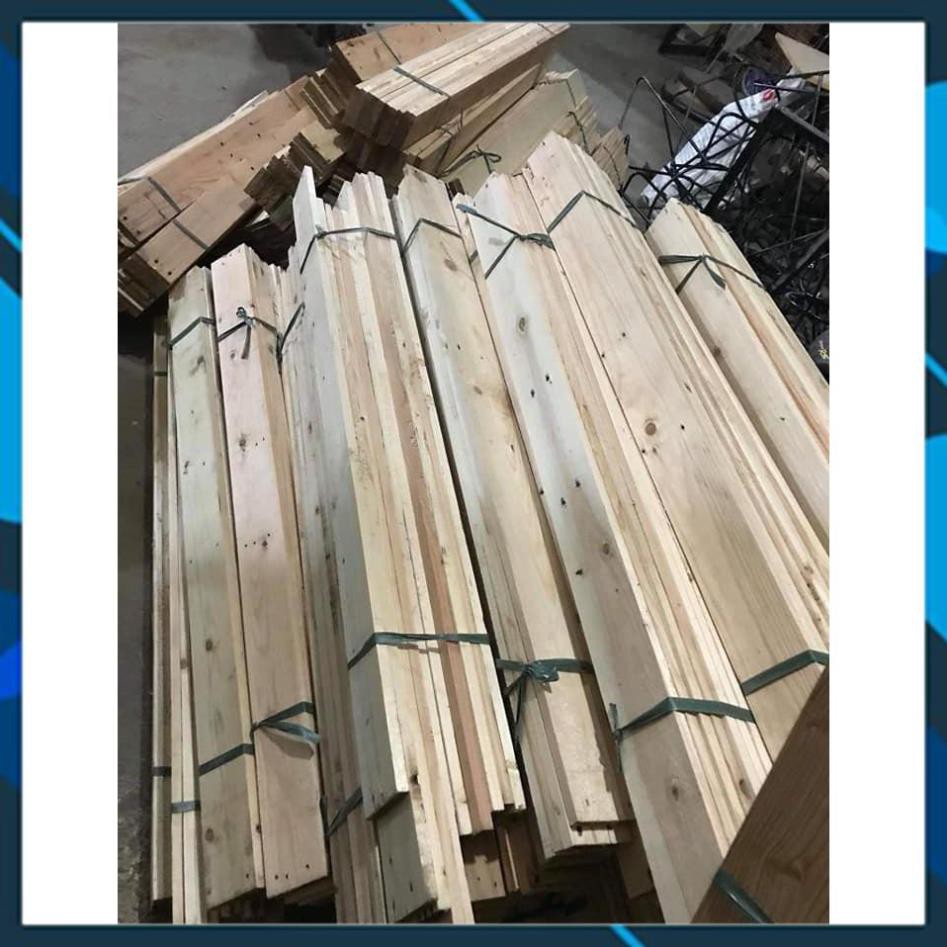 Mua Ngay Sale 28% Nẹp gỗ - Nẹp trang trí - 10 Nan gỗ pallet 1.5 x 9.5 x 130cm SP chất lượng