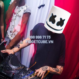 Mặt Nạ Hóa Trang DJ Marshmellow Có Đèn LED