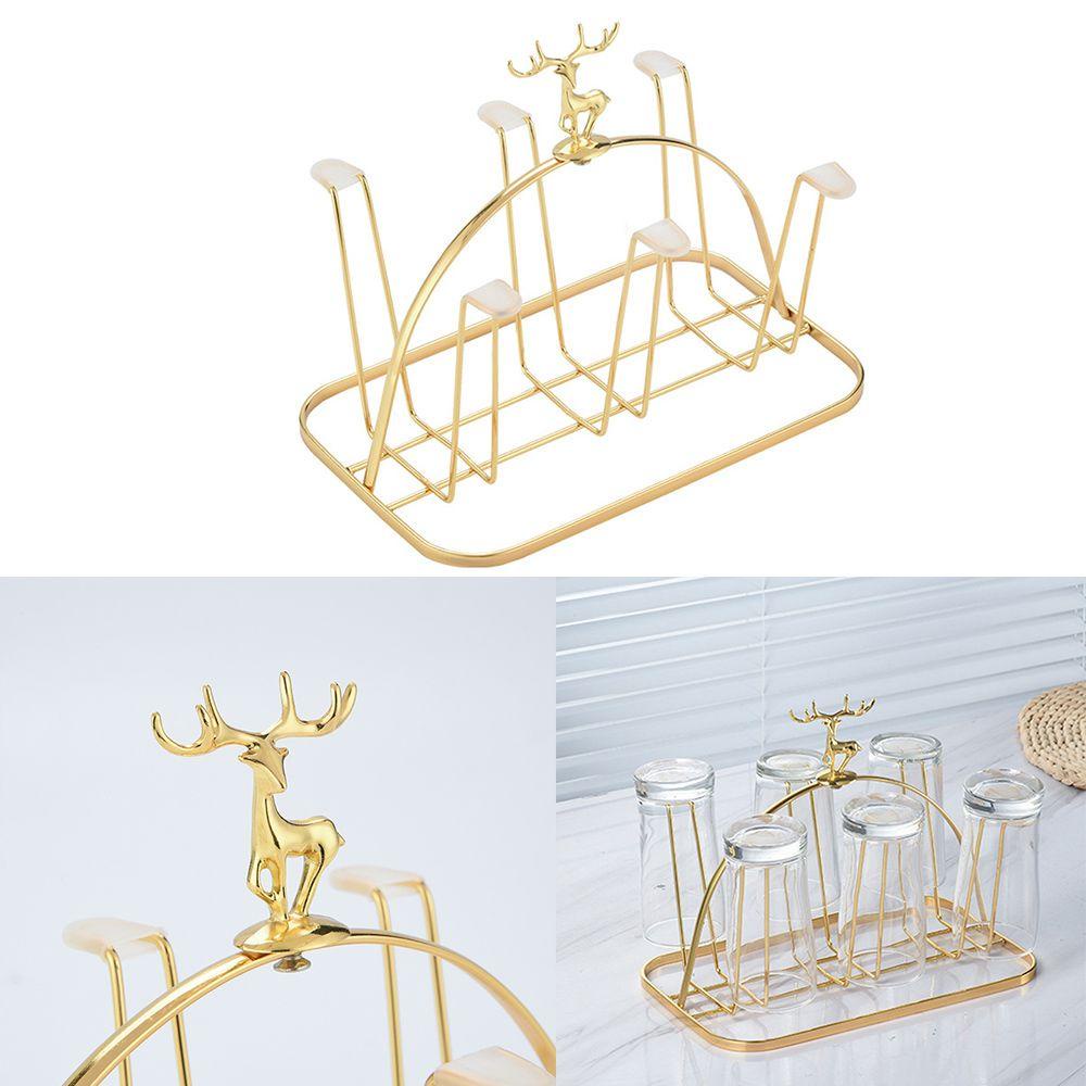 Giá Đỡ 6 Móc Phơi Khô Cốc Cà Phê Tự Động