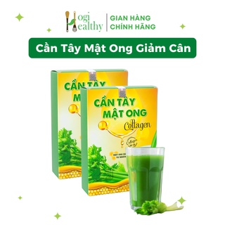 Cần Tây Mật Ong Collagen Bột Cần Tây Giảm Cân, Giữ Dáng Đẹp Da, Thanh Lọc Cơ Thể