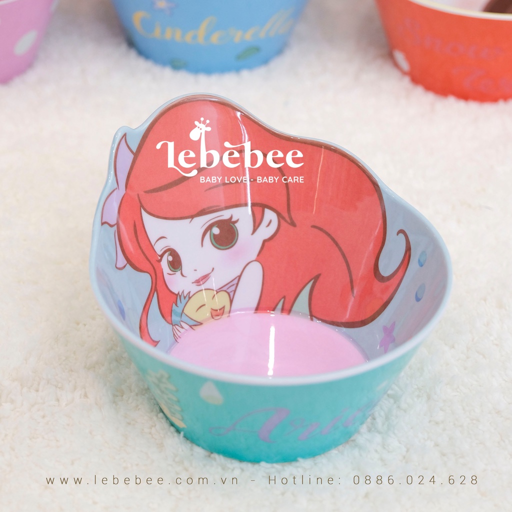 Chén/ Bát ăn nhựa Melamine họa tiết 3D nổi đáng yêu cho bé – Lebebee