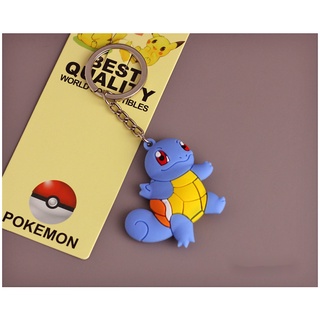 Móc Khóa silicone Hình pokemon pikachu