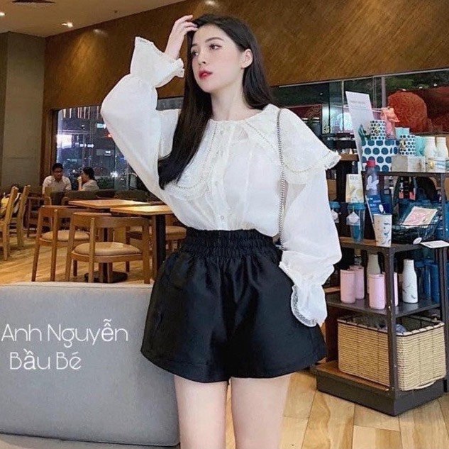 Quần short phồng nữ tacta ullzzang Bingshop cạp chun hàng đẹp