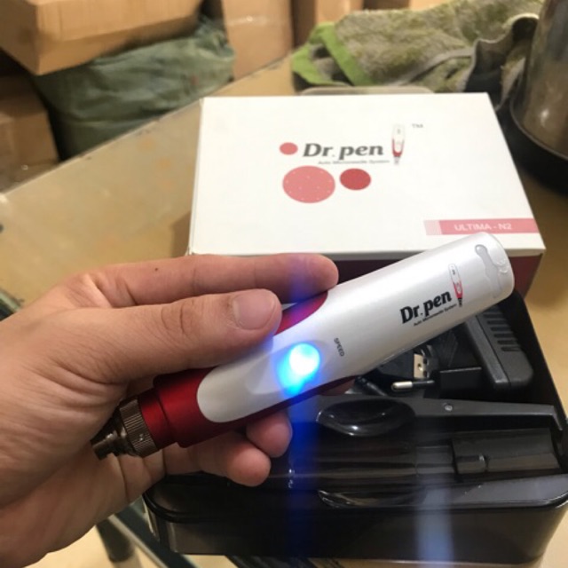 Máy Phi Kim Dr. Pen Đỏ Tích Điện Sỉ/Lẻ
