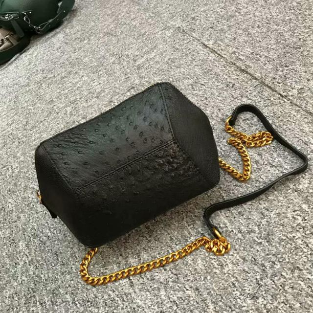(ORDER)Túi xách da thật _ Đã Đà điểu 100% . Size : 18-13-7 ,dây đeo dài khoảng 110cm