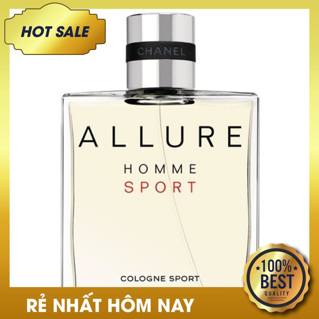 (chuẩn auth) (chuẩn auth) nước hoa nam ALLURE HOMME SPORT COLOGNE 100ml - chính hãng