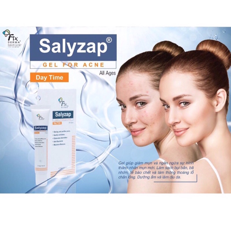 Salyzap Gel Fixderma Lotion For-Ance Lotion giảm mụn ban đêm
