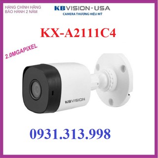 CAMERA 2.0MP KBVISION KX-A2111C4