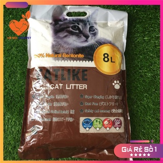 Cát litter - cát vệ sinh cho mèo - cát vệ sinh khử mùi diệt khuẩn cho mèo 8l,15l