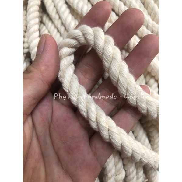 Dây thừng cotton size 10mm