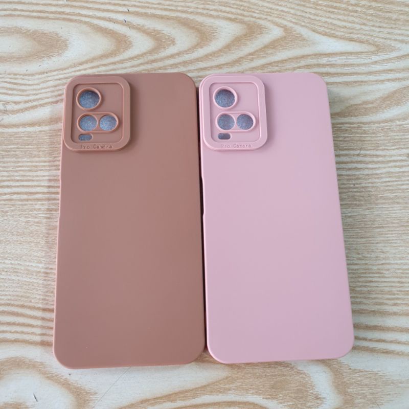 Ốp lưng Vivo Y21 2021 / Y33S / Y21S dẻo màu có bảo vệ camera