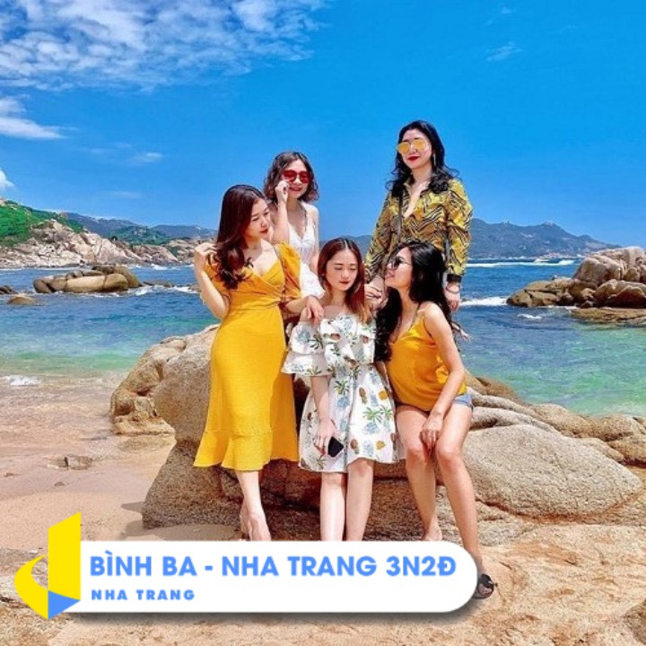 NHA TRANG [E-Voucher] - Tour Bình Ba - Nha Trang 3 Ngày 2 Đêm