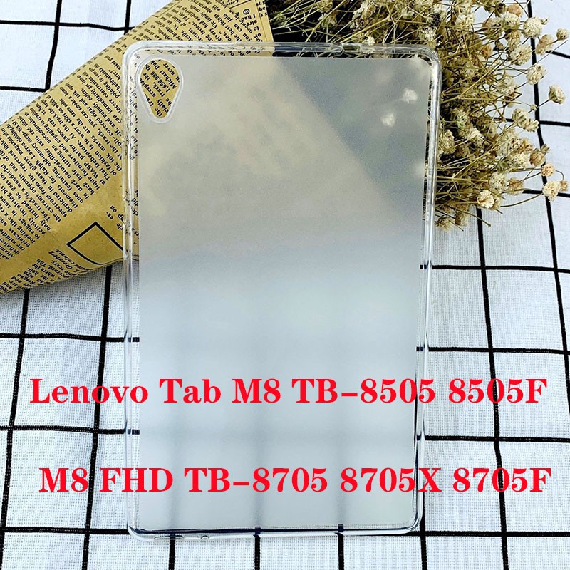 Mềm Ốp Máy Tính Bảng Tpu Dẻo Cho Lenovo Tab M8 Tb-8505 8505f Tab M8 Fhd Tb-8705 8705x 8705f