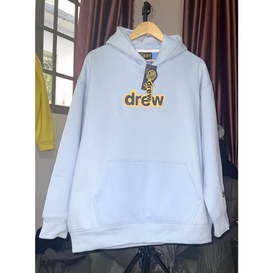 [Ảnh Thật] Áo Hoodie Drew Mặt Cười - Hình In Cao Su - Nỉ Bông Cotton -  Full Tag Bọc - Tặng móc khóa - Hoàng Hớn Hở | BigBuy360 - bigbuy360.vn