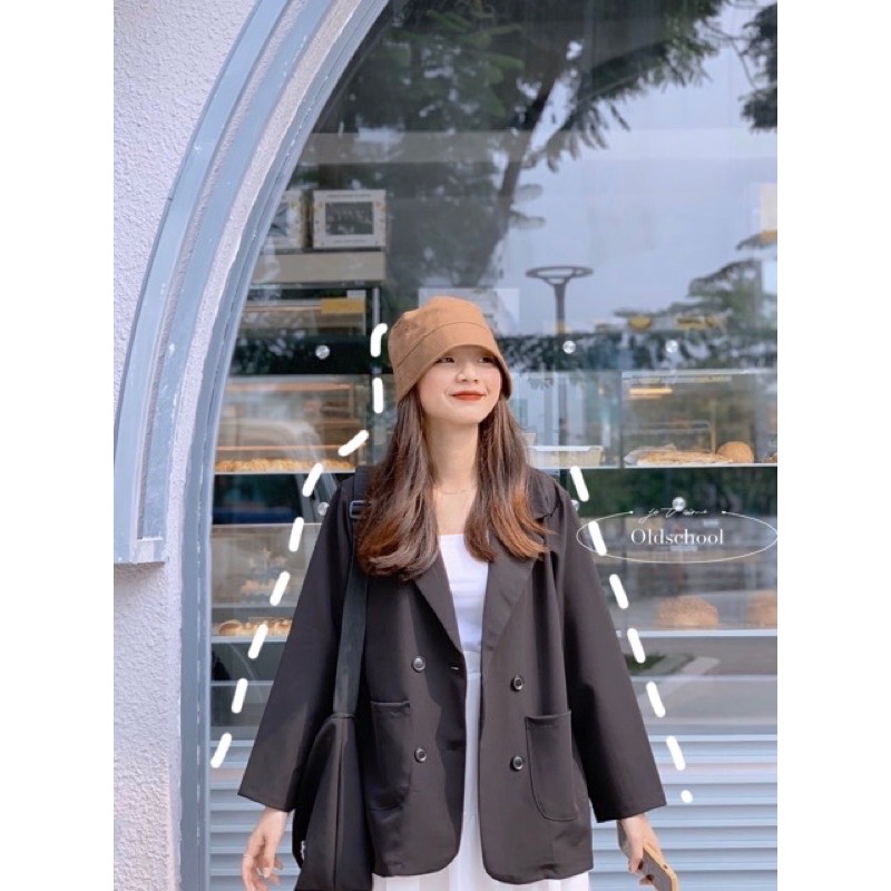 Áo Blazer Đen Hàn Quốc  (IG: oldschool.cloth)