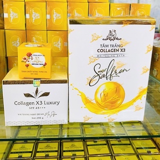 Combo body luxury + kích trắng x3 + tắm trắng collagen x3 luxury chính hãng 100%