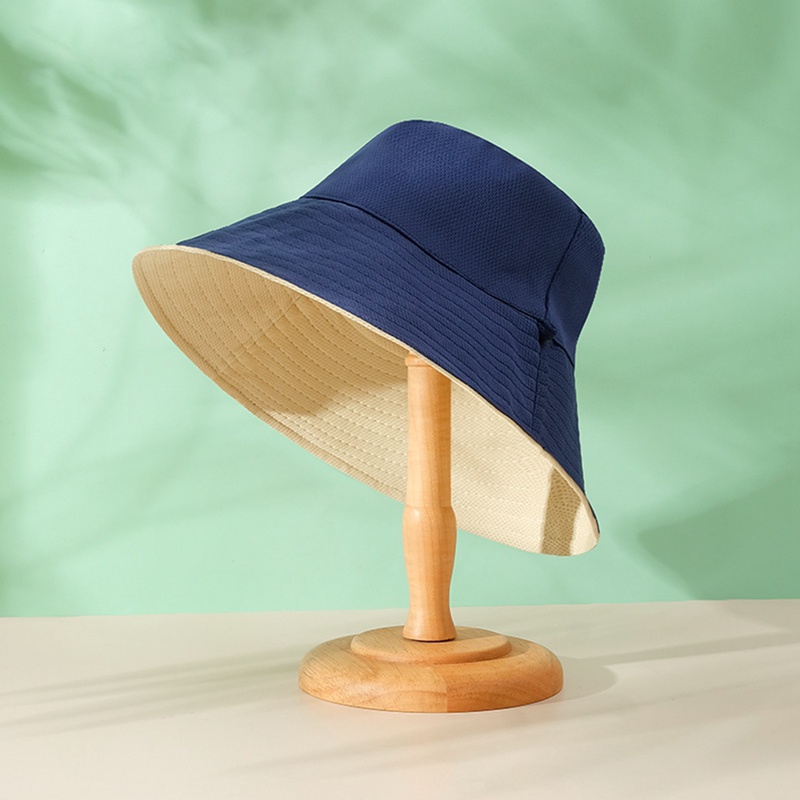 Nón Bucket Màu Trơn Phong Cách Hip Hop Thời Trang Mùa Hè Cho Nam/Nữ