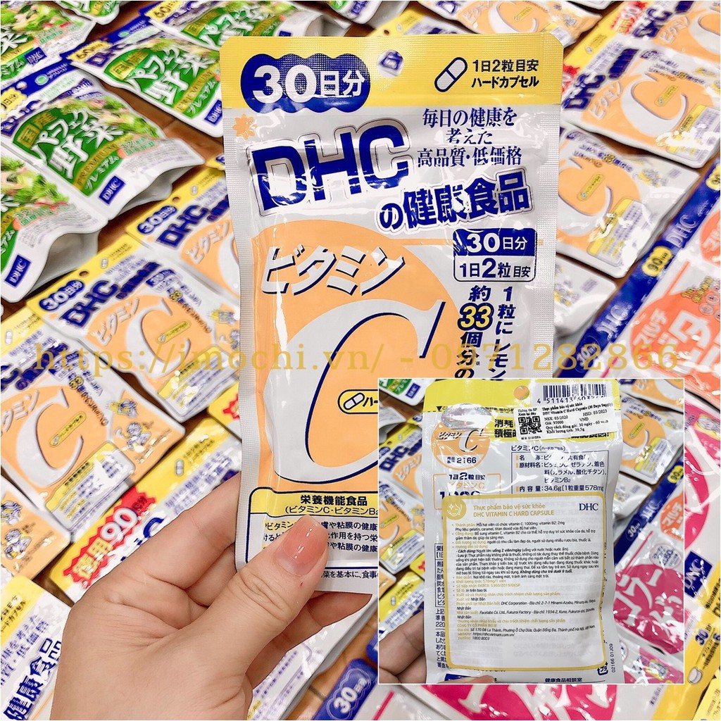 Viên Uống Vitamin C DHC Nhật Bản 30 Ngày