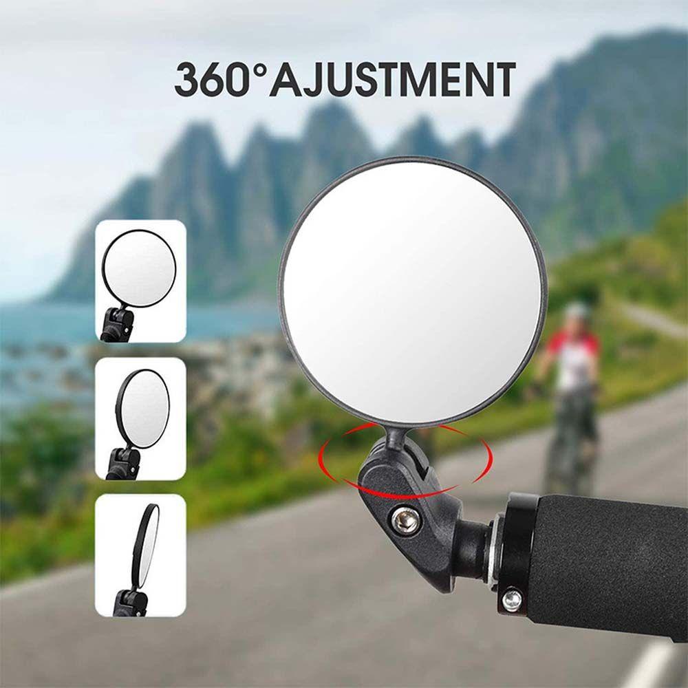 Gương Chiếu Hậu Tròn Xoay 360 Độ Gắn Tay Lái Xe Đạp TAYLOR1