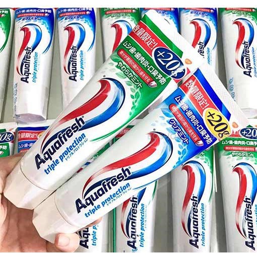 Kem đánh răng Aquafresh Nhật Bản 140g