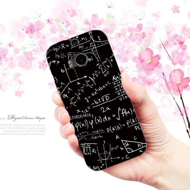 For HTC One M8 TPU Soft Cartoon Phone Case