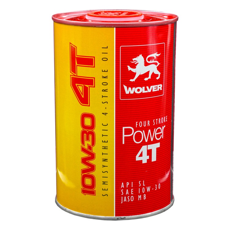 Dầu nhớt xe máy-Wolver 4T Power 10W-30 SL 1L
