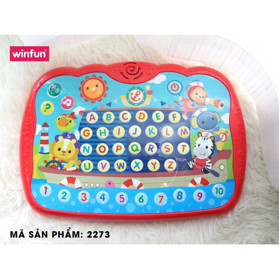 Đồ chơi cho bé 🌸 Ipad học chữ thông minh Winfun 2270 chính hãng 🌸 LỖI 1 ĐỔI 1