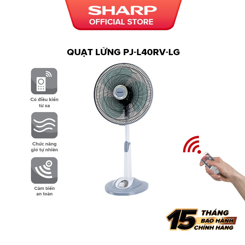 Quạt Lửng Sharp PJ-L40RV-LG Hàng Malaysia