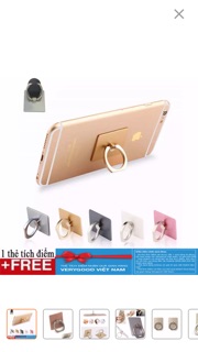 Giá đỡ điện thoại hình chiếc nhẫn iPhone