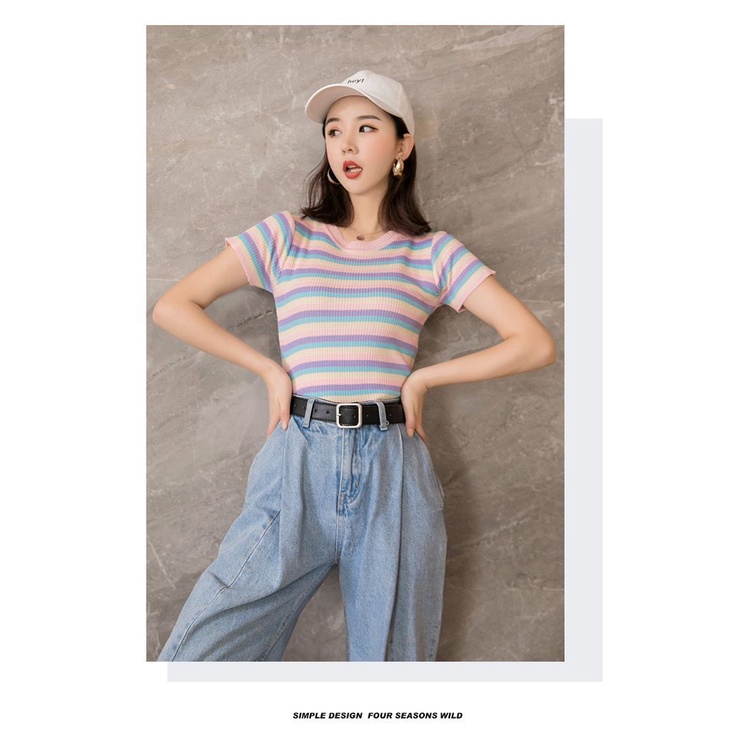 SmileFairyCC【COD &amp; Hàng Có Sẵn】Thắt Lưng Da PU Khóa Vuông Thời Trang 2022 Cho Nữ