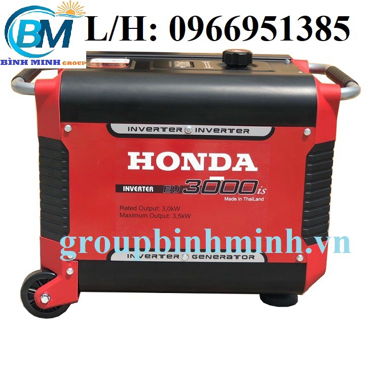 Máy Phát Điện Honda Chạy Xăng 3Kw EU3000i Inverter