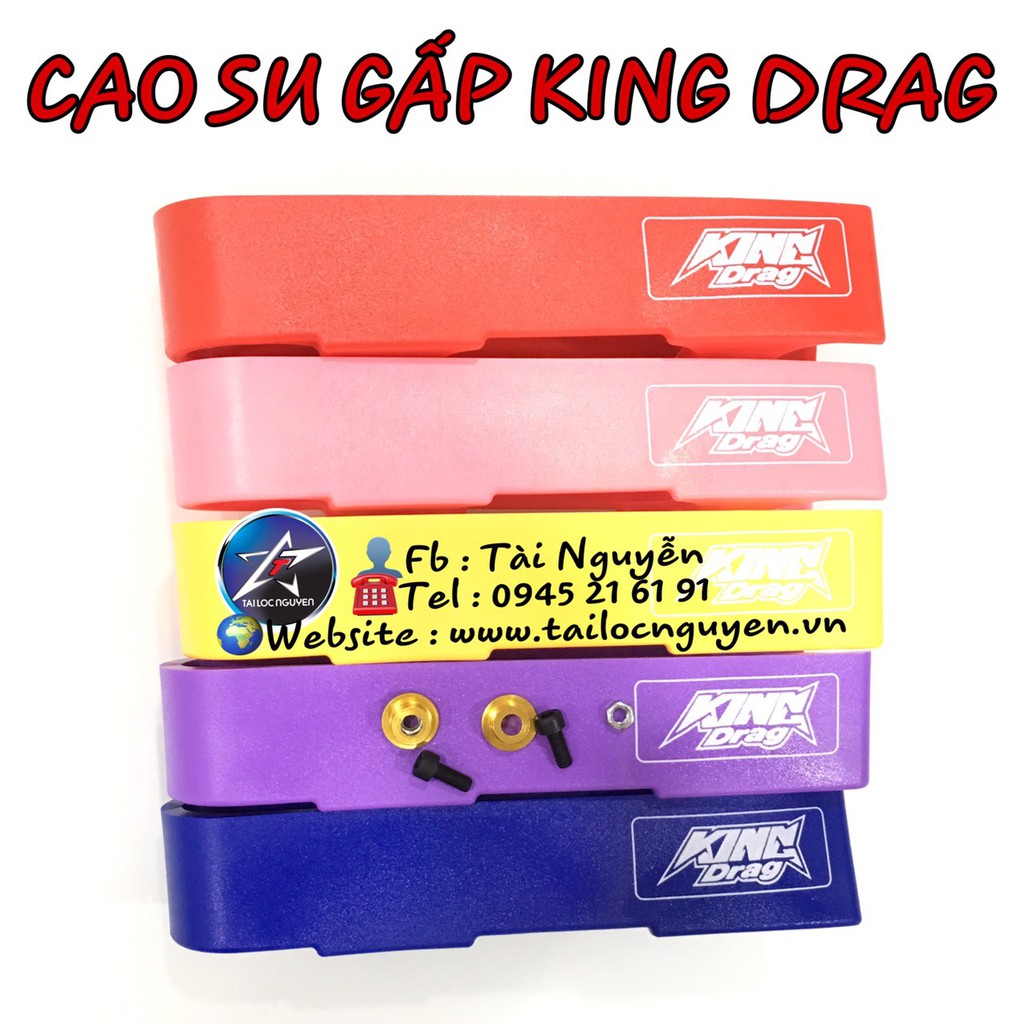 CAO SU GẤP KING DRAG CHO XE MÁY