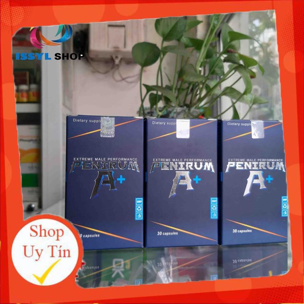 VIÊN UỐNG SINH LÝ PENIRUM A PLUS - Tăng Phong Độ Nâng Bản Lĩnh - Chính Hãng Hộp 30 Viên Phiên Bản Cải Tiến [CÓ CHE TÊN]