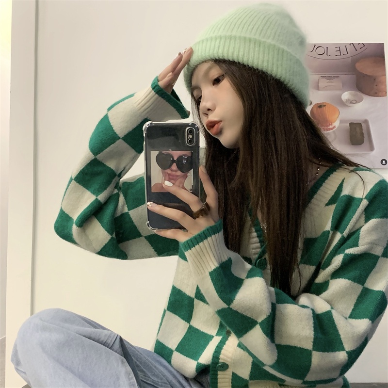 Áo len cổ V dài tay thời trang nữ | BigBuy360 - bigbuy360.vn