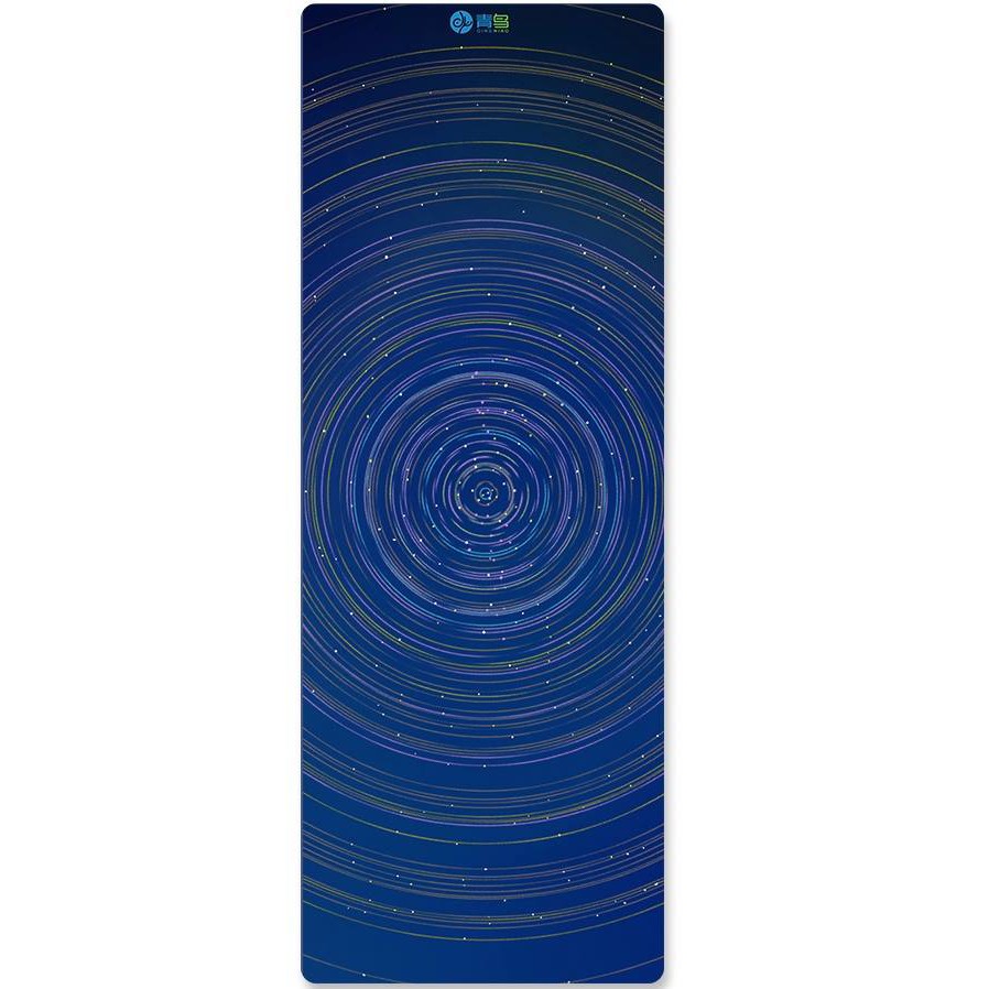 Thảm tập Yoga Du Lịch họa tiết 1mm chống trơn trượt 100% - Tặng kèm túi đựng thảm