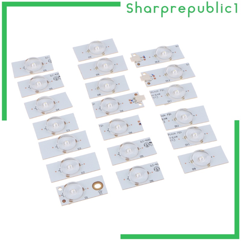 Bộ 20 Bóng Đèn 6v Smd Shpre1 Cho Sửa Chữa Tv Led 32-65 Inch | BigBuy360 - bigbuy360.vn