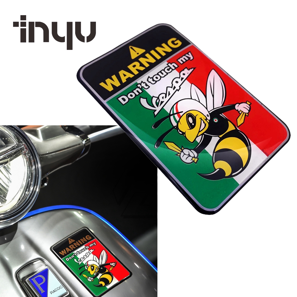 Miếng dán logo 3D phong cách Ý thay thế cho xe máy PIAGGIO VESPA GTS GTV LX LXV 125 250 300 Ie Super