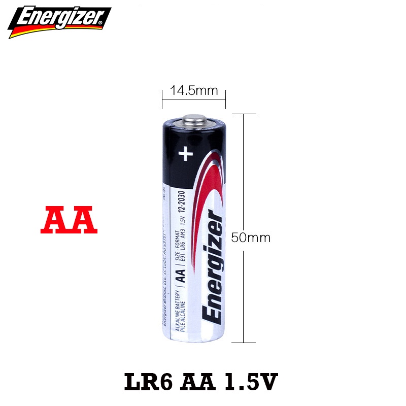 Vỉ 2 viên Pin AA và pin AAA Energizer siêu bền HSD 10 năm pin E91 LR6 AA pin E92 LR03 AAA chính hãng