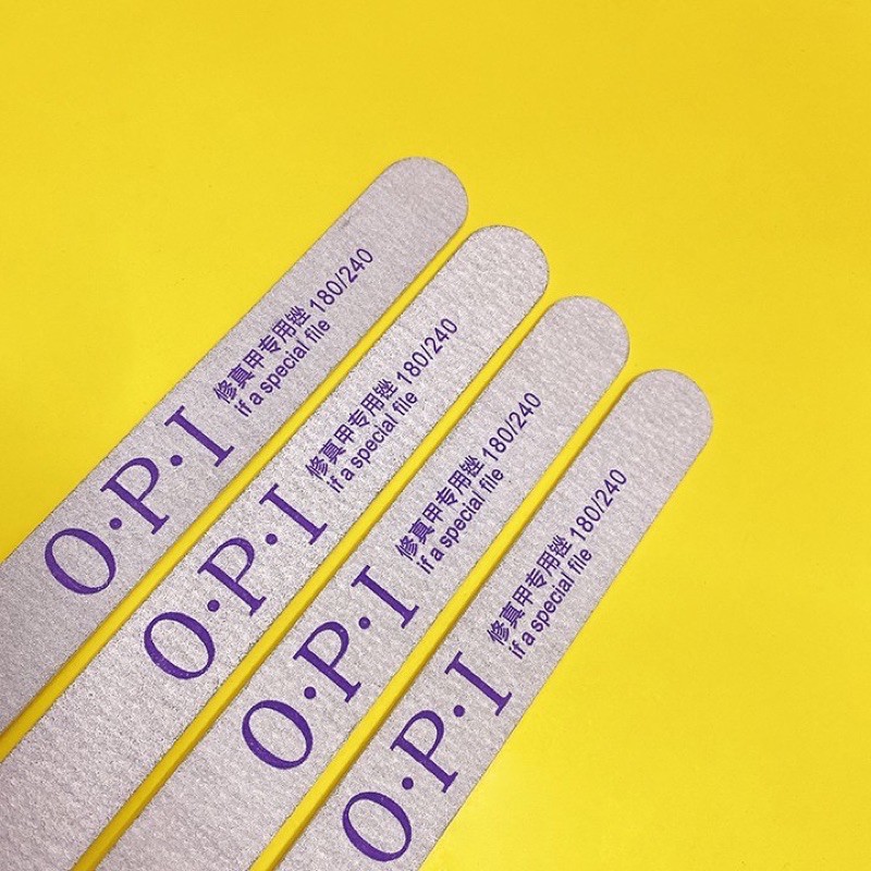 Tên sDũa mỏng OPI chuyên dùng móng thật, bo form móng giả không bị phạm