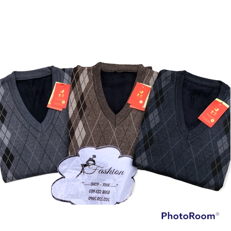Áo len Gile nam lót lông