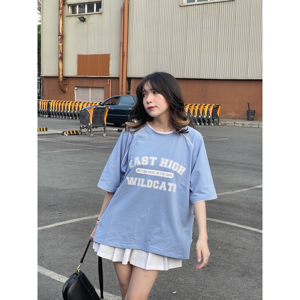 Áo Thun Cotton 100% HIGHT TEE Form Rộng Unisex Nam Nữ (Ảnh Thật/Có Sẵn) | BigBuy360 - bigbuy360.vn