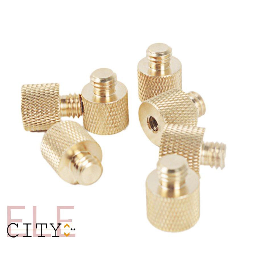 31ele) 1pcs Tripod Screw Adapter 3 / 8 1 / 4 Female Male Converter For Tripod Male