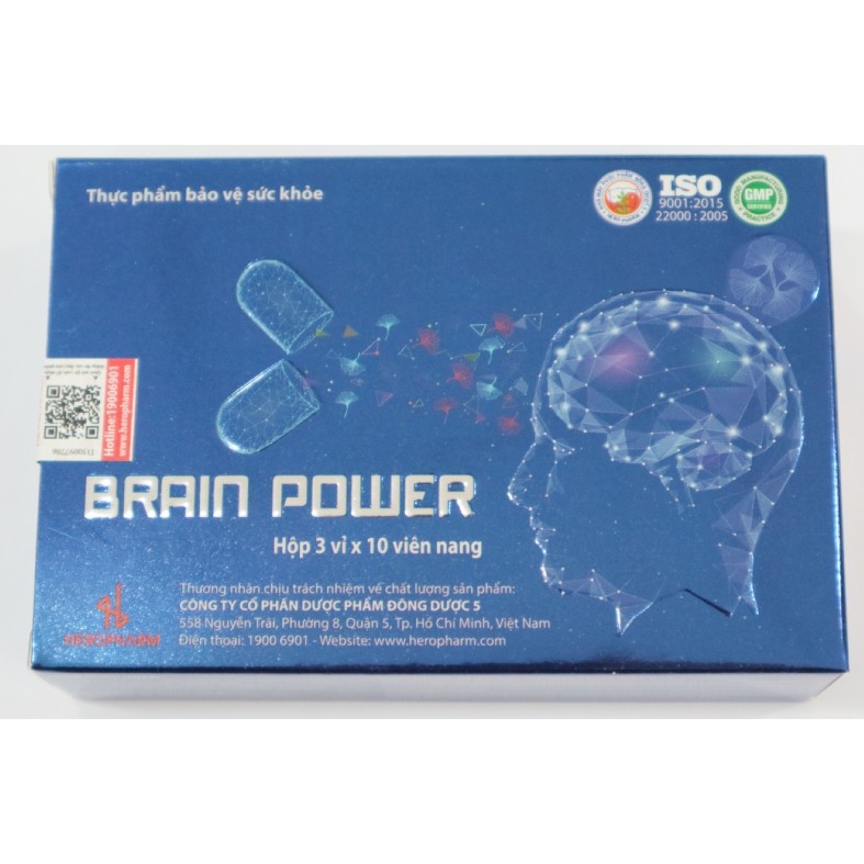 Hoạt huyết dưỡng não (30 viên/hộp) mẫu mới