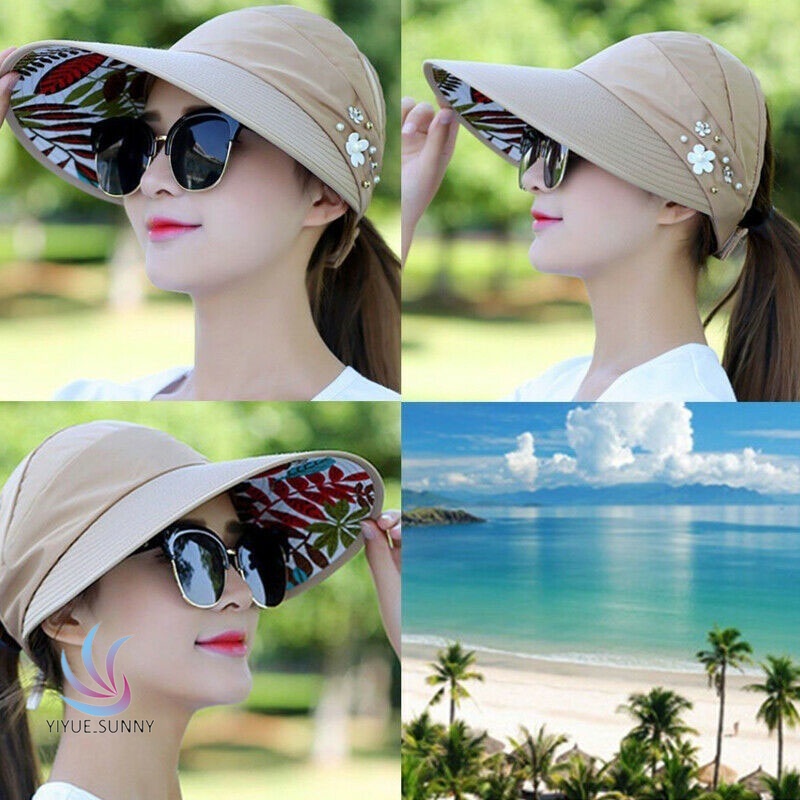 Nón rộng vành chống tia uv cho tiện lợi nữ