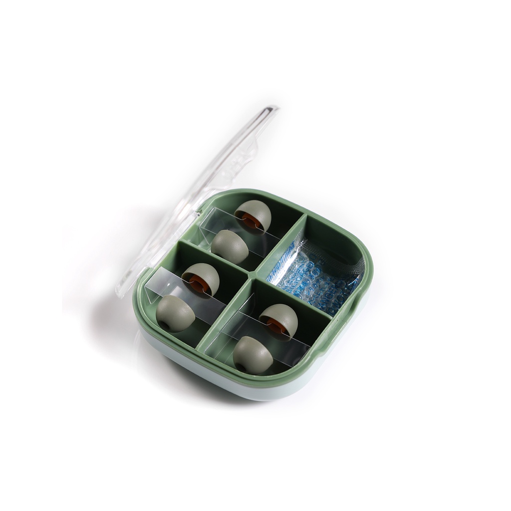 Set 6 Cặp Nút Nhét Tai ddHiFi ST35 Bằng Silicon Kèm Hộp Đựng Cho Moondrop Aira